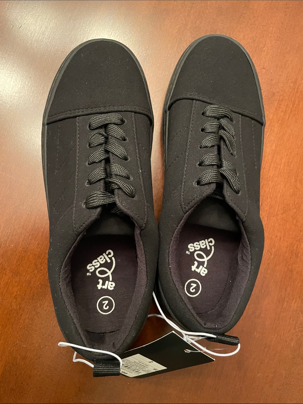 art class Black Low-Top Kids Sneakers